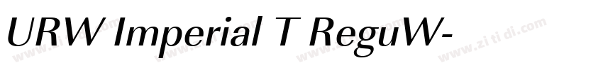 URW Imperial T ReguW字体转换 URW Imperial T ReguW字体转换